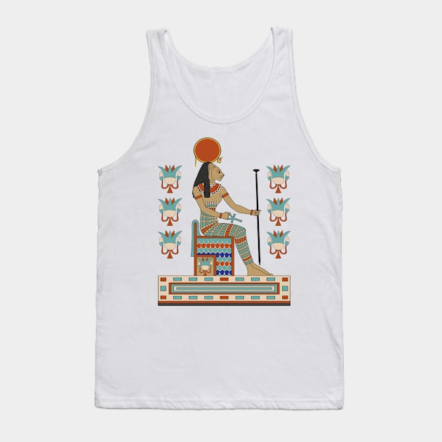 Sekhmet Tank Top by Tiro1Linea